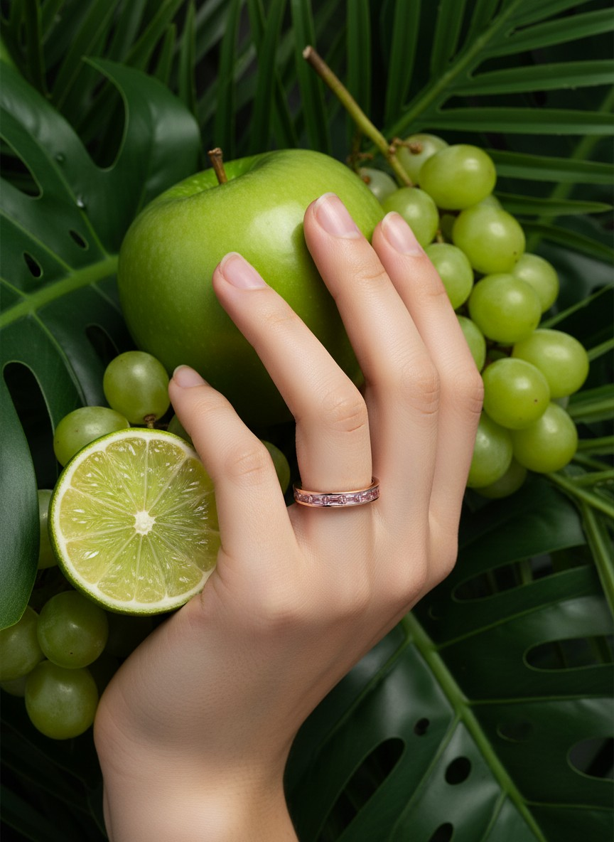 Lustre Band Ring