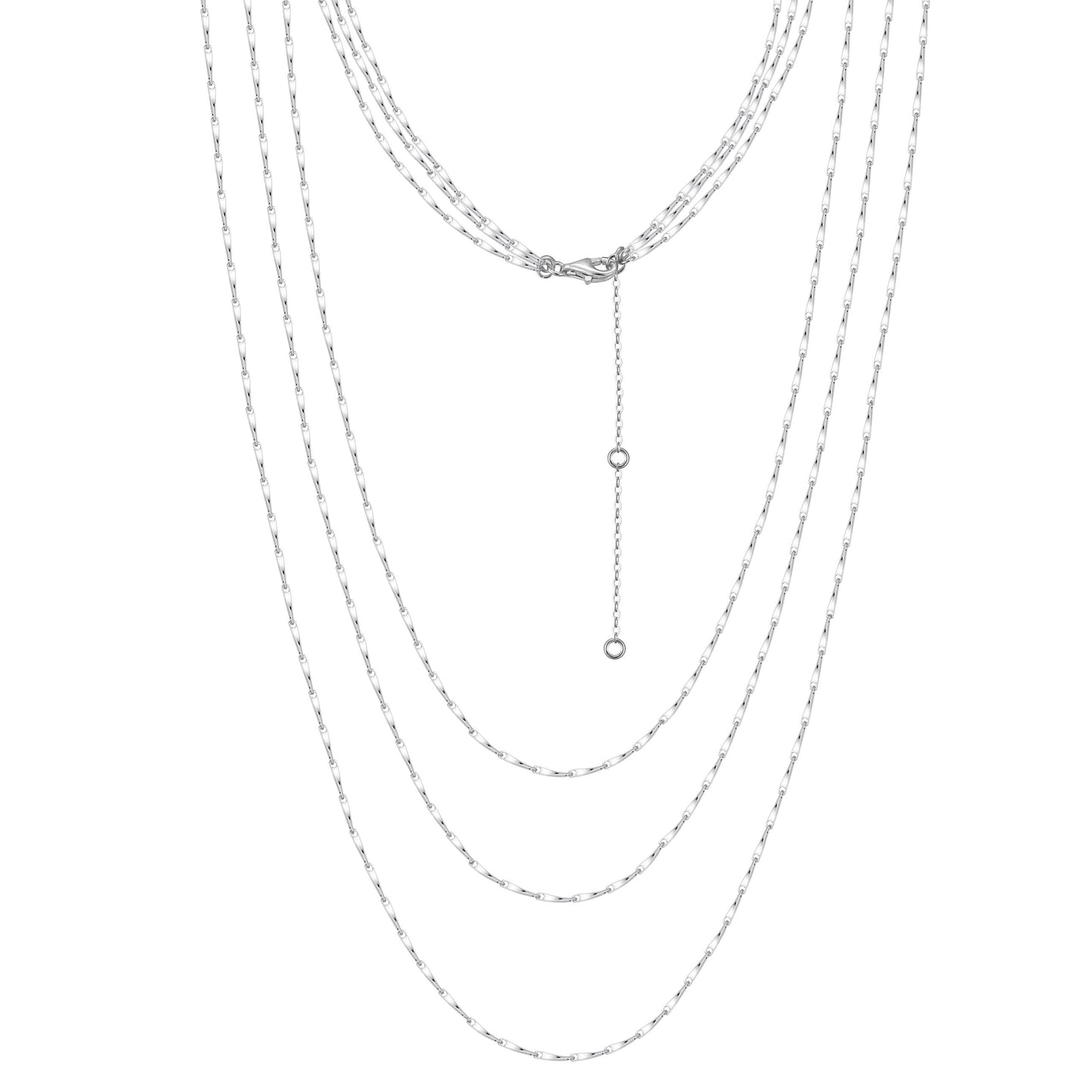 Triple Strand Twisted Link Chain