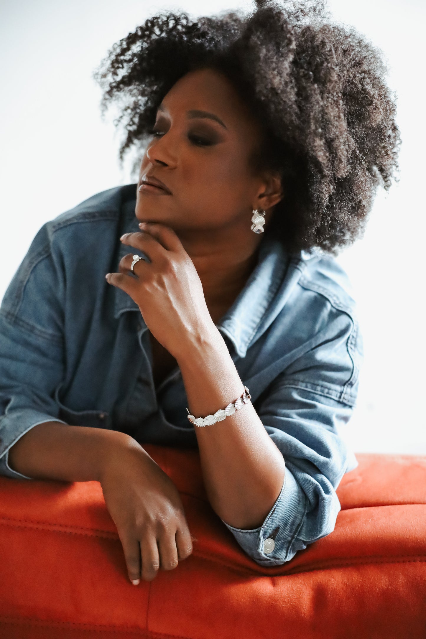 Stunning Luna pearl ring featuring a lustrous, high-quality pearl set in a delicate sterling silver band, perfect for elegant occasions