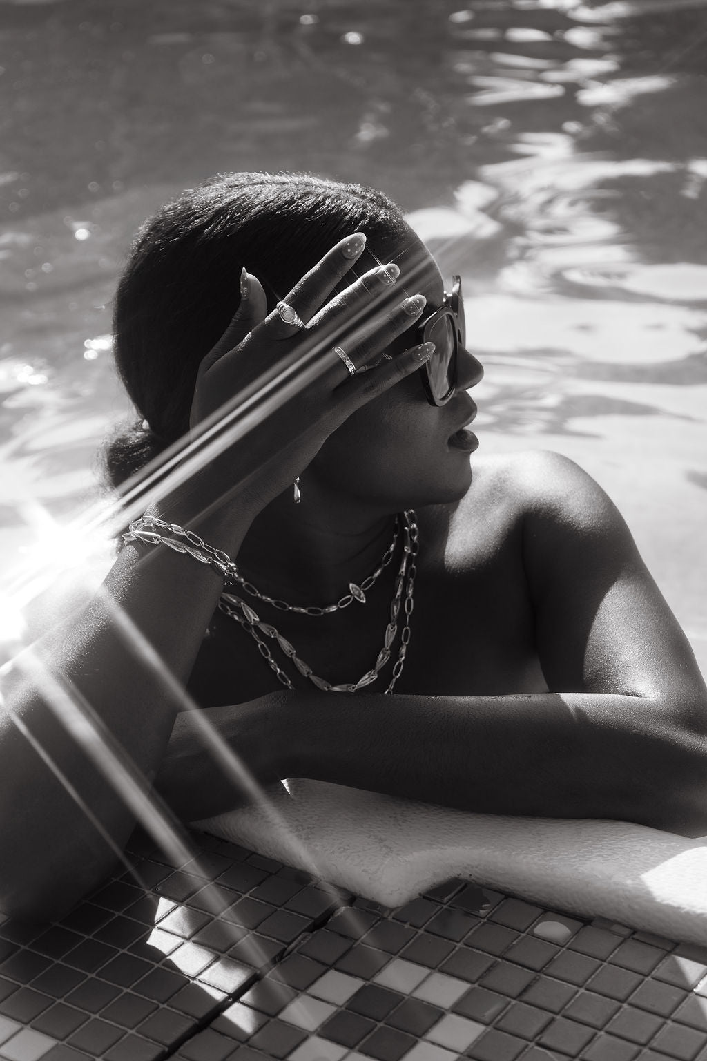 Marquise Link Necklace