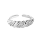 Pave Croissant  Ring