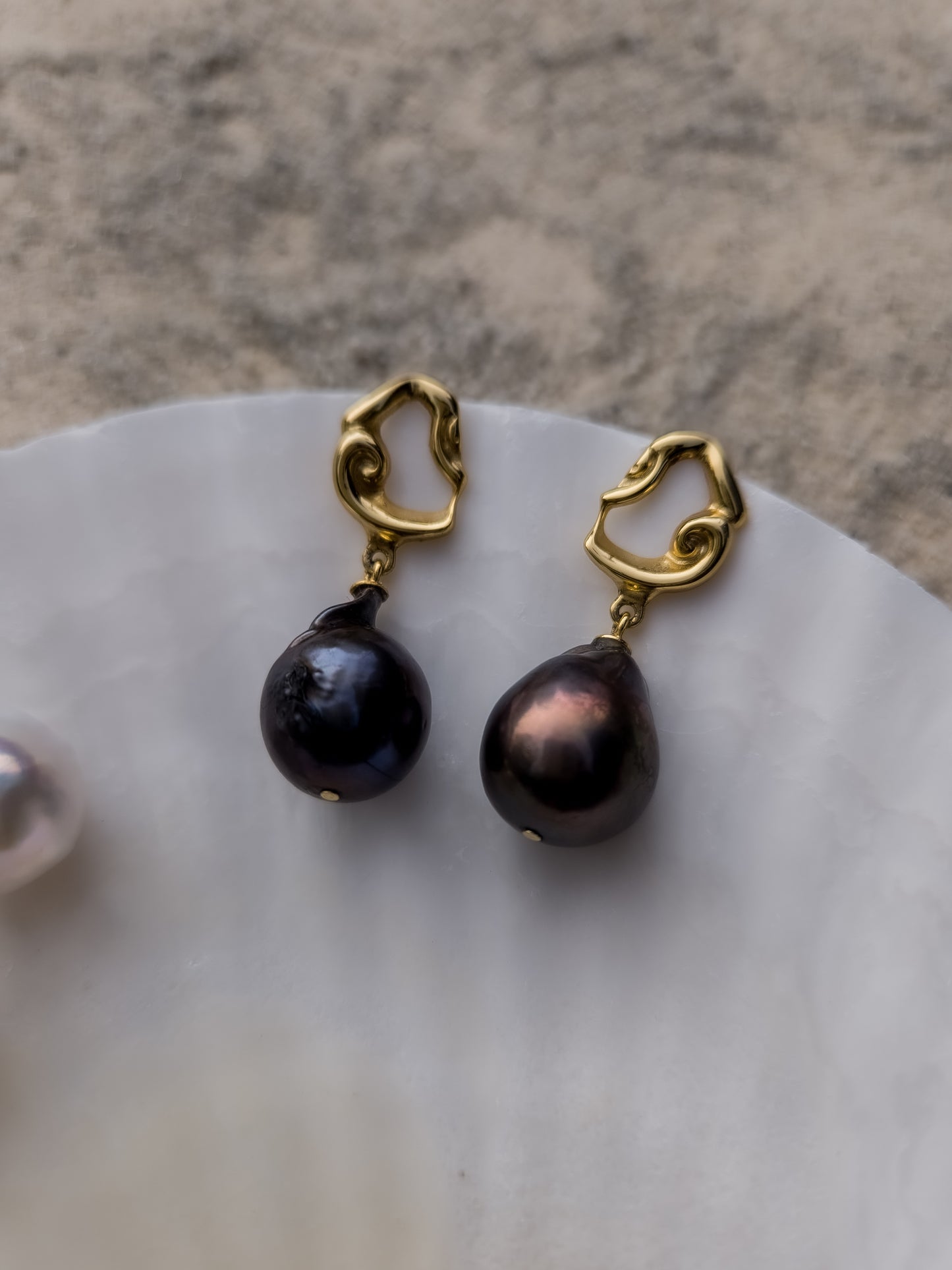 Baroque Freshwater Pearl Earrings