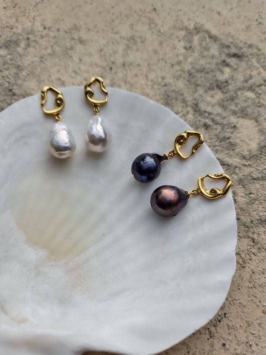 Baroque Freshwater Pearl Earrings