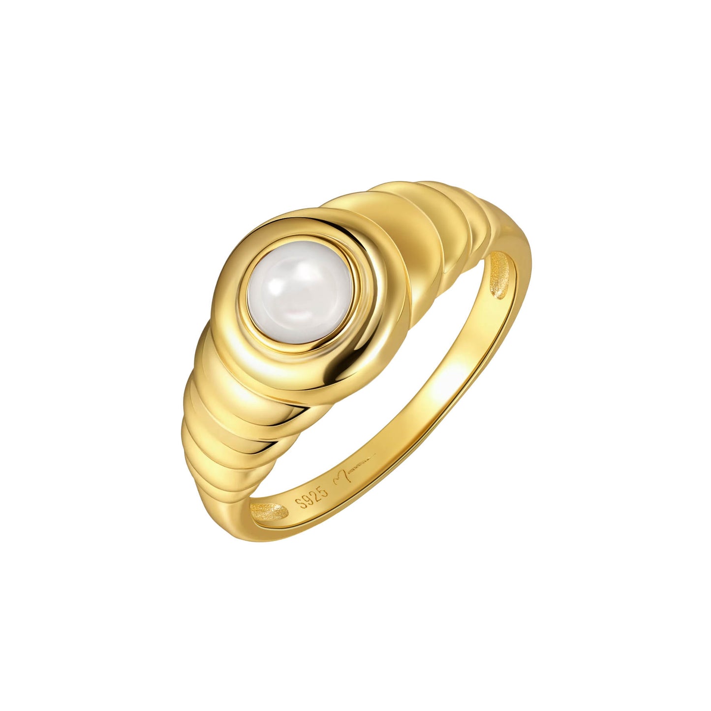 AURORA ORBIT RING — PEARL