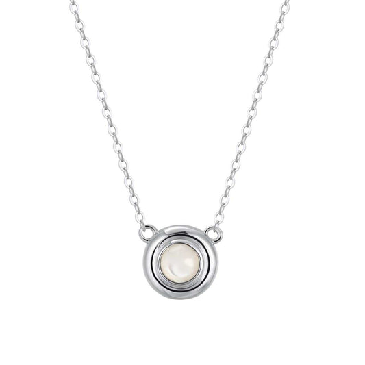 AURORA ORBIT PENDANT — PEARL