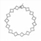 Golden Axis Link Bracelet