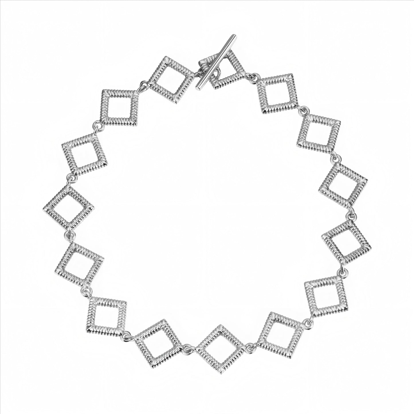 Golden Axis Link Bracelet