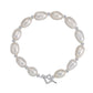 Golden Axis Pearl Bracelet