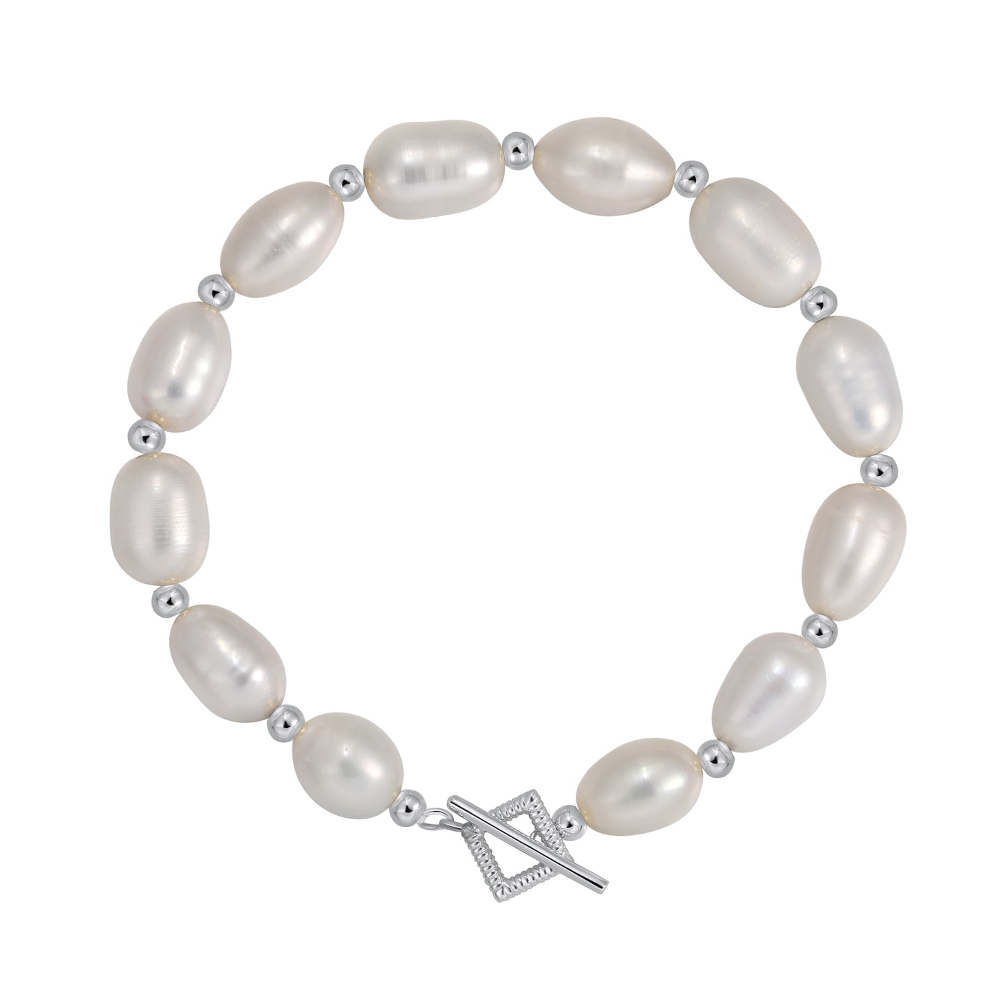Golden Axis Pearl Bracelet