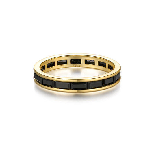 Black and Gold Stacking Band