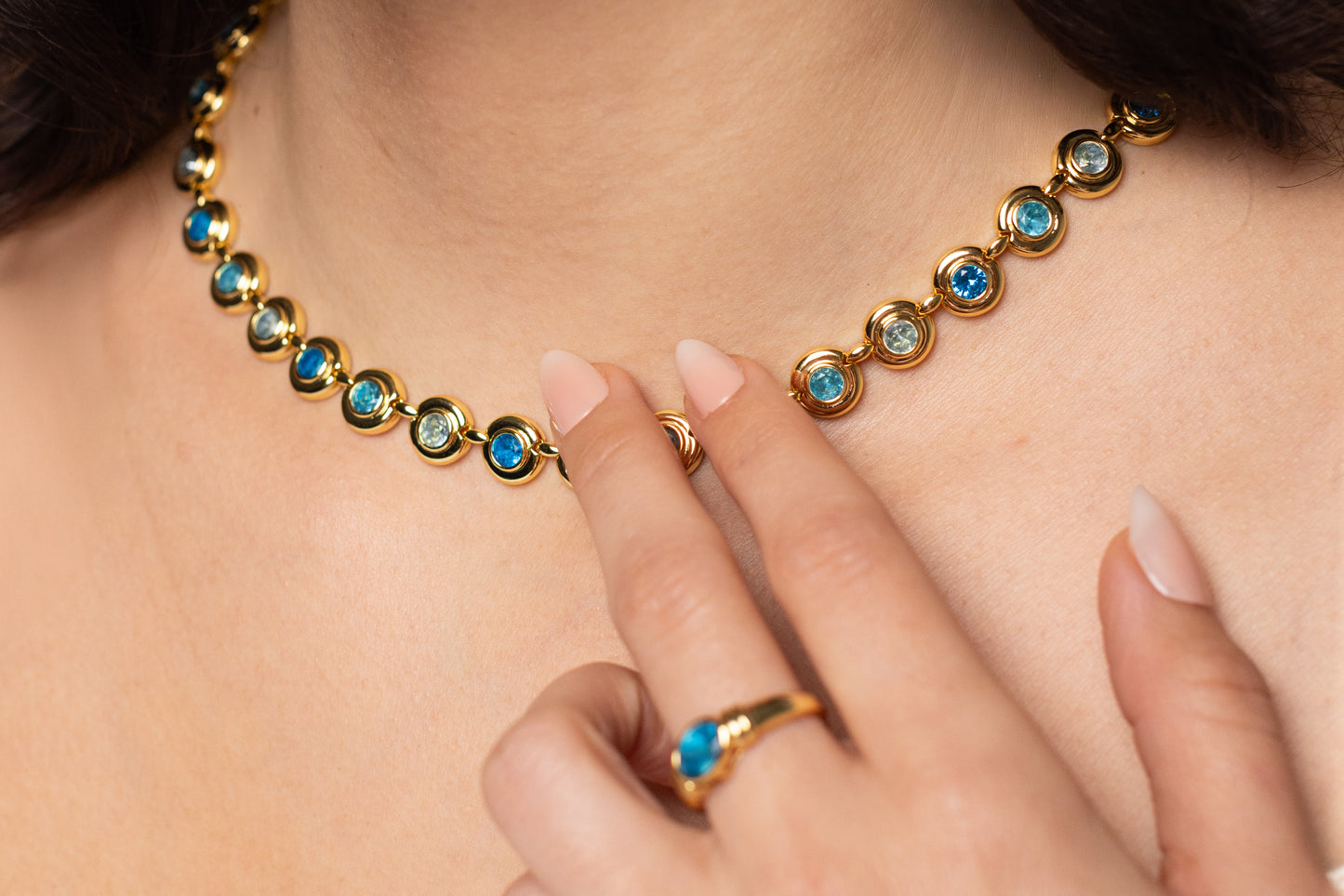 Luminous Tides Necklace