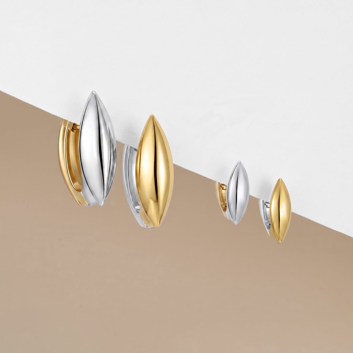 Muse Sculptural Huggies