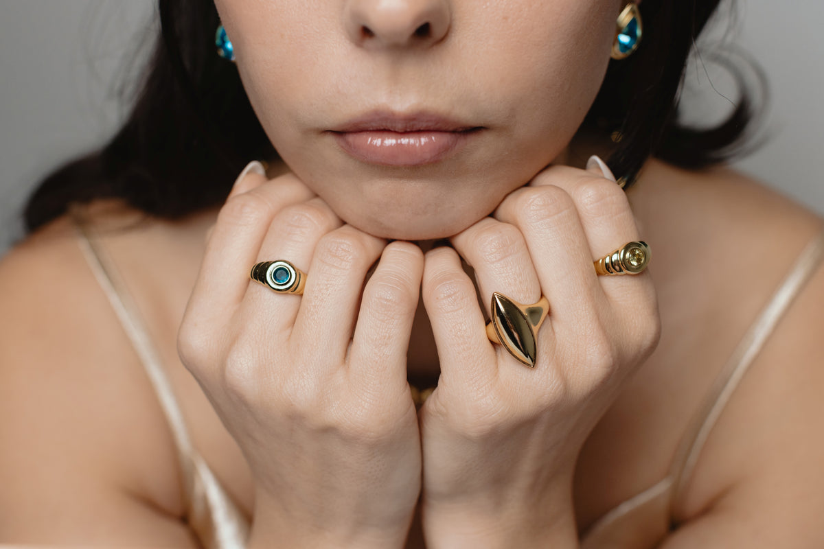 Liquid Muse Sculptural Ring