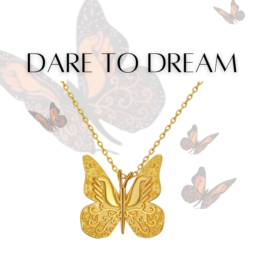 Monarch, Butterfly, Necklace, DREAMER, IMMIGRATION, DACA, DREAMER SCHOLARSHIP FUND