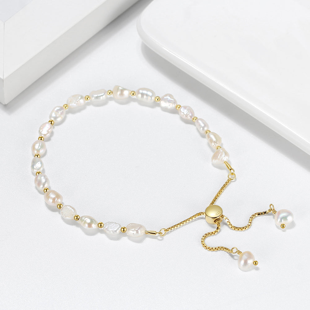 Baroque Pearl Beads Bracelet