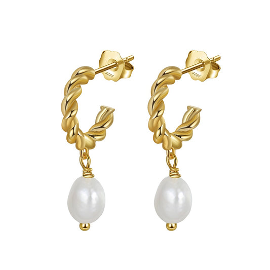 Dainty Pearl Earrings